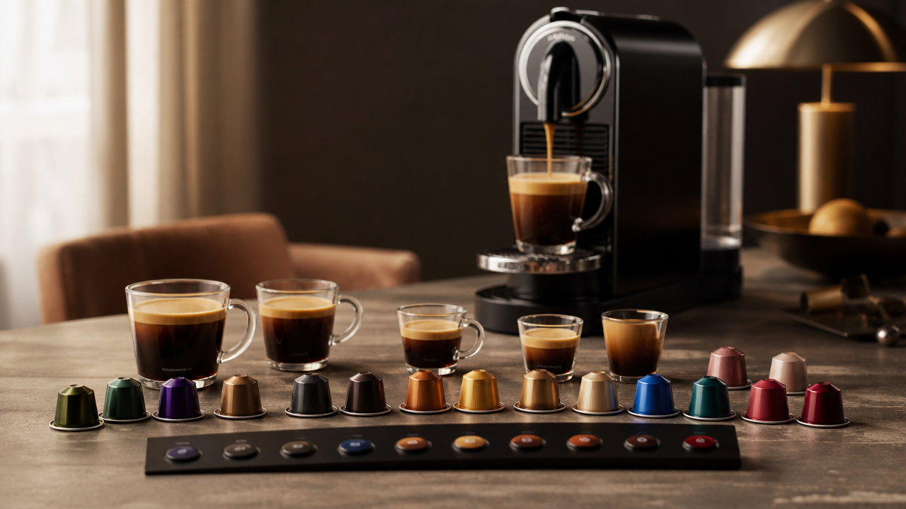 Café na Nespresso: como escolher cápsulas por intensidade sem confundir com cafeína