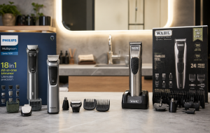 Philips Multigroom x Wahl Groomsman T-Pro: qual aparador faz mais sentido para barba, cabelo e corpo?