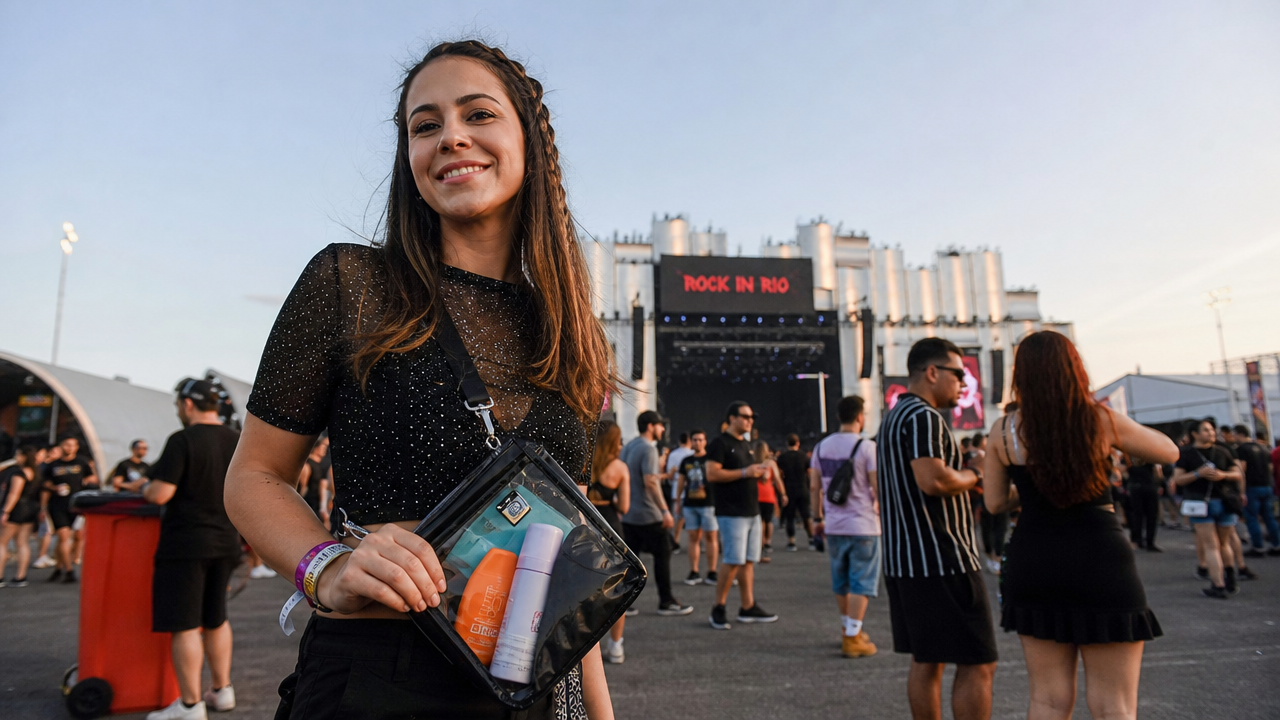 Rock in Rio 2026: 7 itens úteis para levar sem transformar a bolsa em peso extra