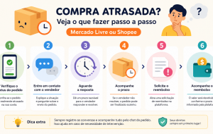 Compra atrasada no Mercado Livre ou Shopee: quais passos tomar antes de pedir reembolso