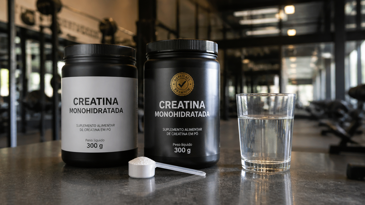 Creatina monohidratada x Creapure: vale pagar mais pela matéria-prima certificada?