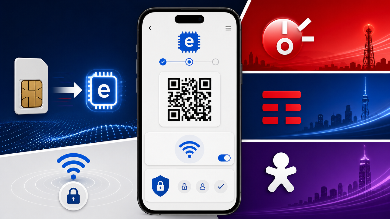 eSIM na Claro, TIM e Vivo: o que conferir antes de trocar o chip físico no celular