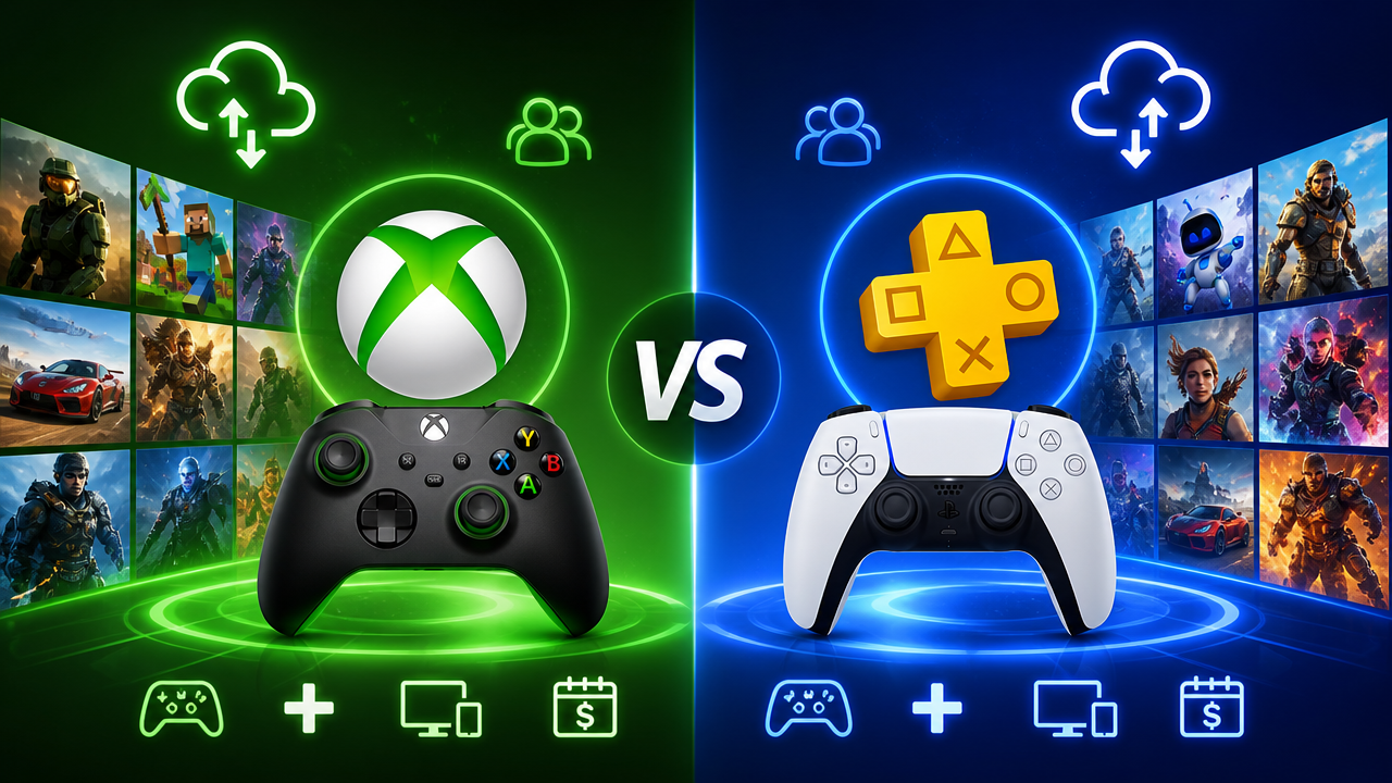 Xbox Game Pass x PlayStation Plus: qual assinatura faz mais sentido em 2026?