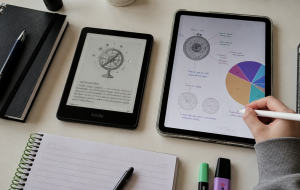 Kindle x tablet para estudar: qual formato funciona melhor para PDFs, livros e anotações