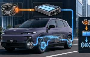 Leapmotor B10 REEV: entenda como funciona o híbrido em que o motor a combustão atua como gerador