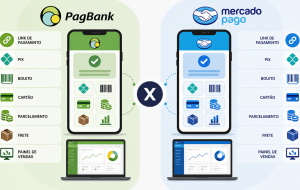 PagBank x Mercado Pago para pequenos vendedores: qual ecossistema oferece mais recursos no dia a dia