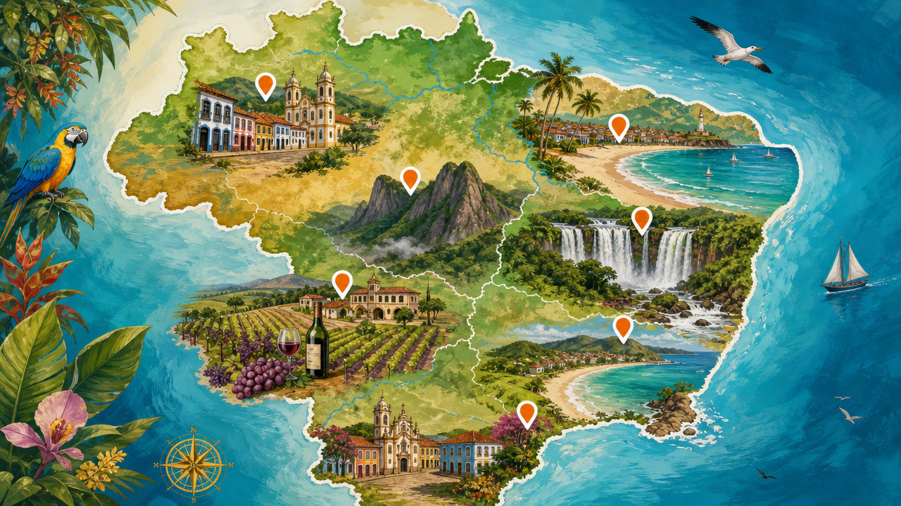 Dia Mundial do Turismo: 7 destinos brasileiros que funcionam bem em viagens curtas
