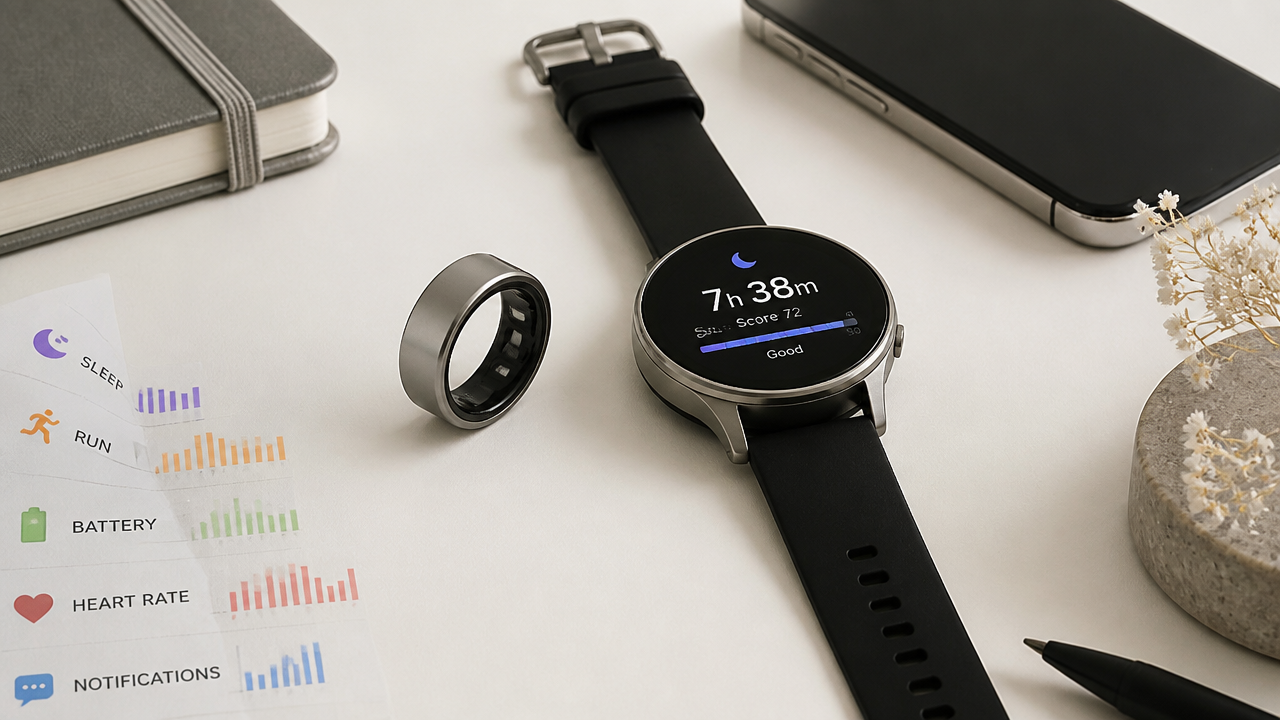Galaxy Ring x Galaxy Watch9: quando o anel inteligente faz mais sentido do que o relógio