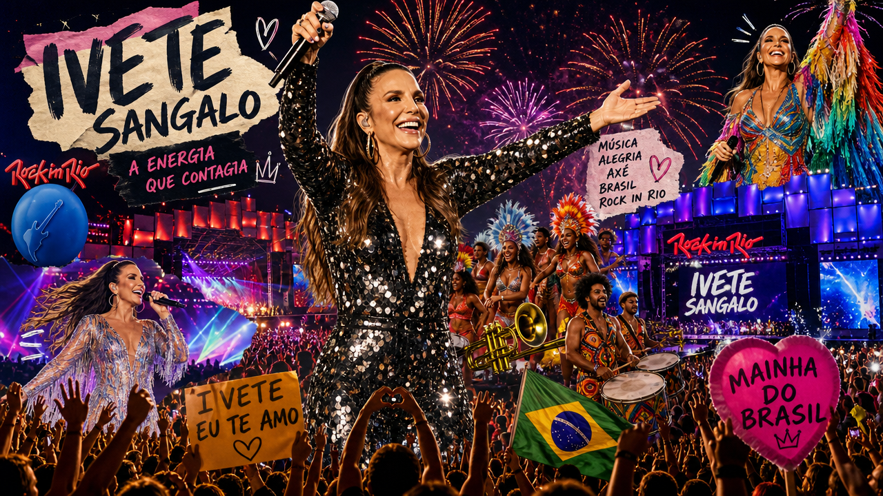 Ivete Sangalo no Rock in Rio: relembre a relação da cantora com o festival e os hits mais conhecidos