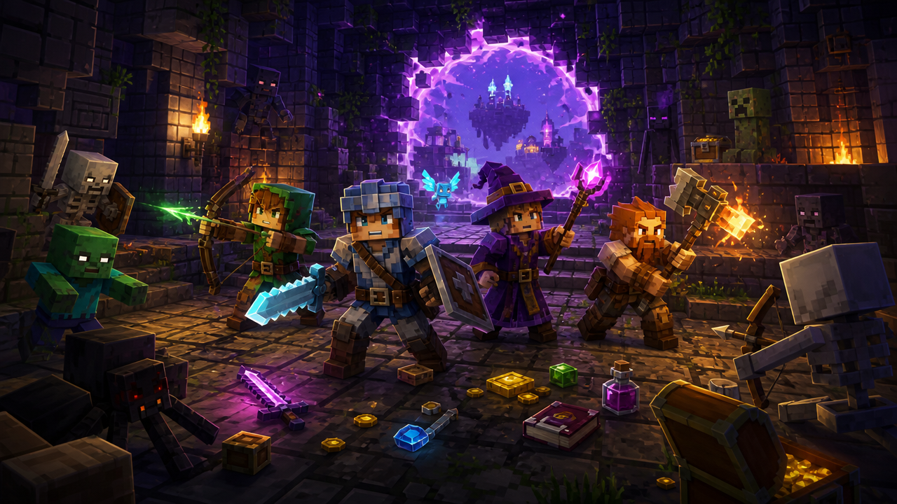 Minecraft Dungeons II: novidades, plataformas e o que muda para quem jogou o primeiro
