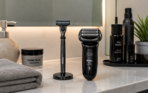 Philips OneBlade x barbeador elétrico Braun: qual solução atende melhor barba curta e manutenção frequente
