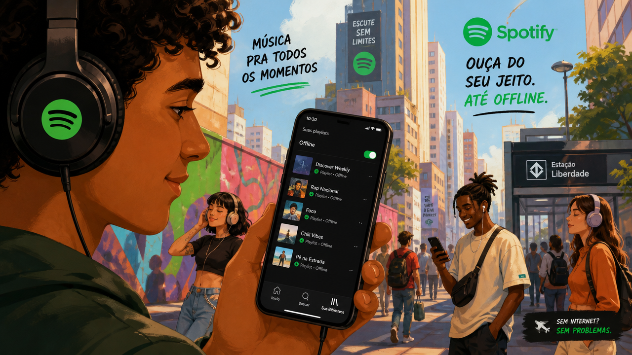 Spotify: como baixar playlists, ajustar qualidade e controlar o espaço ocupado no celular