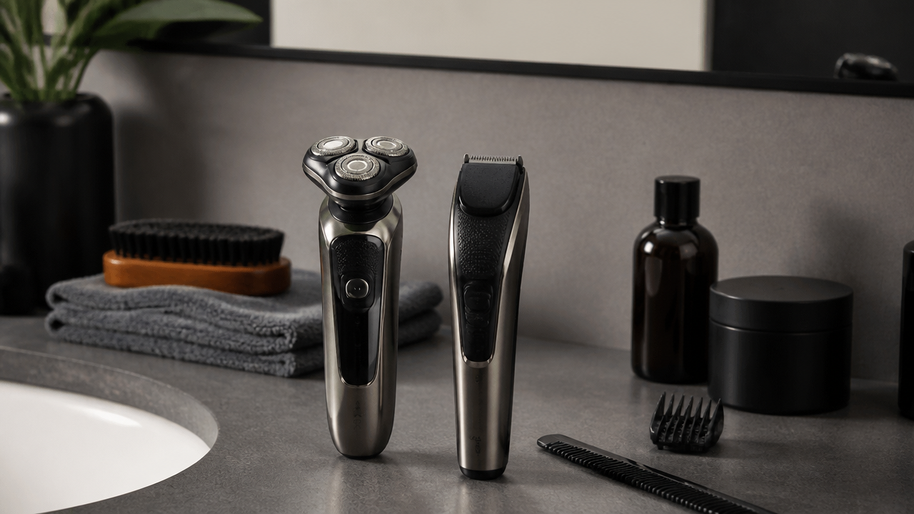 Barbeador elétrico ou aparador: qual escolher para barba, peito e corpo