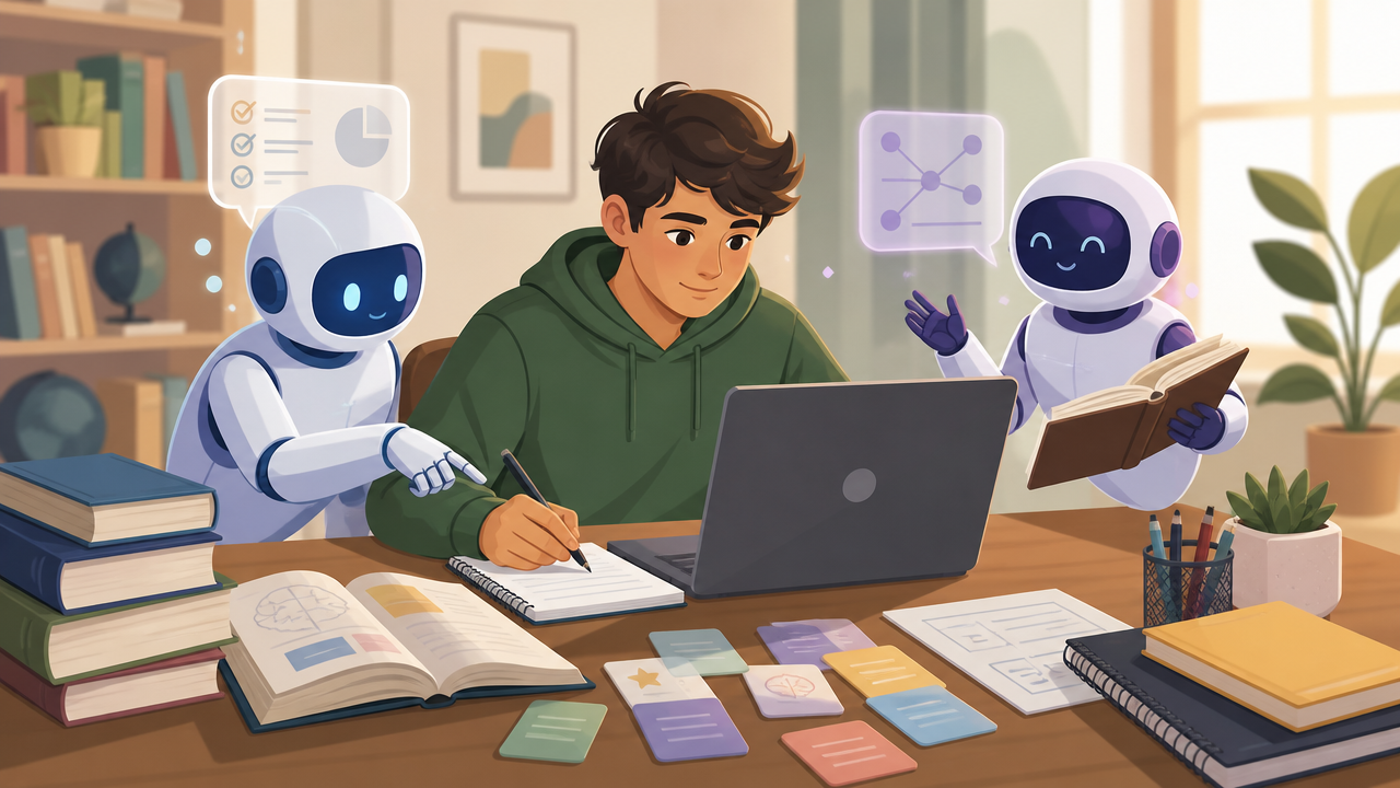 ChatGPT e Gemini nos estudos: como usar IA sem transformar a tarefa em cópia