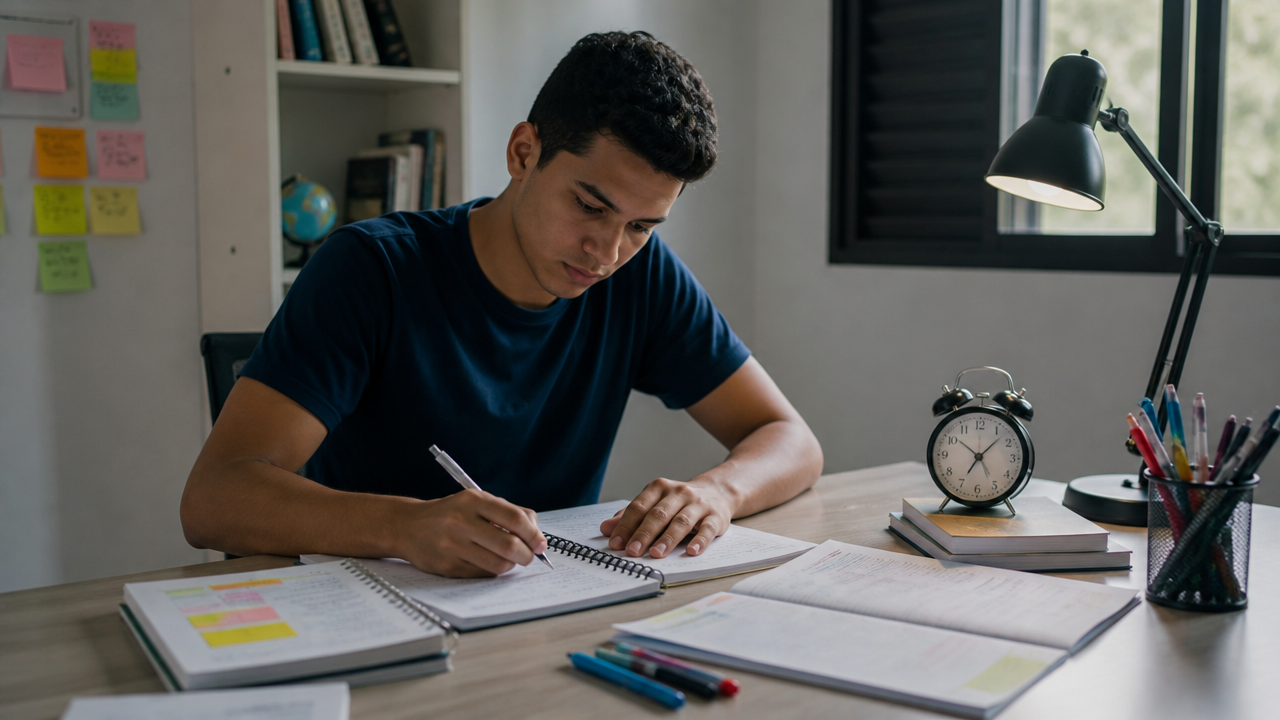 Enem: como organizar a última fase de estudos sem tentar revisar tudo de uma vez