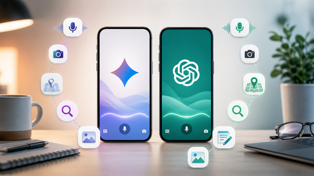 Gemini x ChatGPT no celular: qual é mais útil para tarefas práticas?