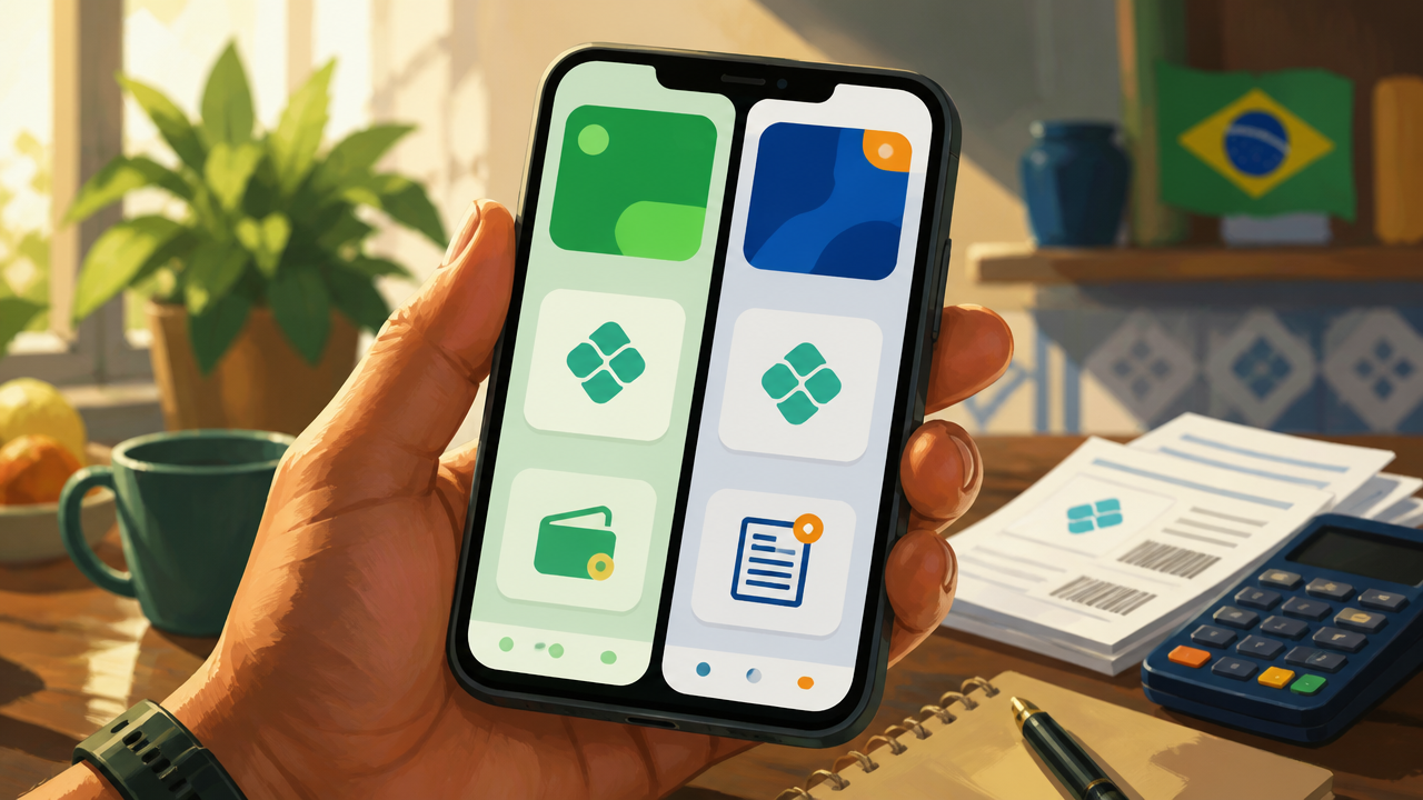 PicPay ou RecargaPay: qual conta digital oferece mais recursos para pagar contas e Pix?