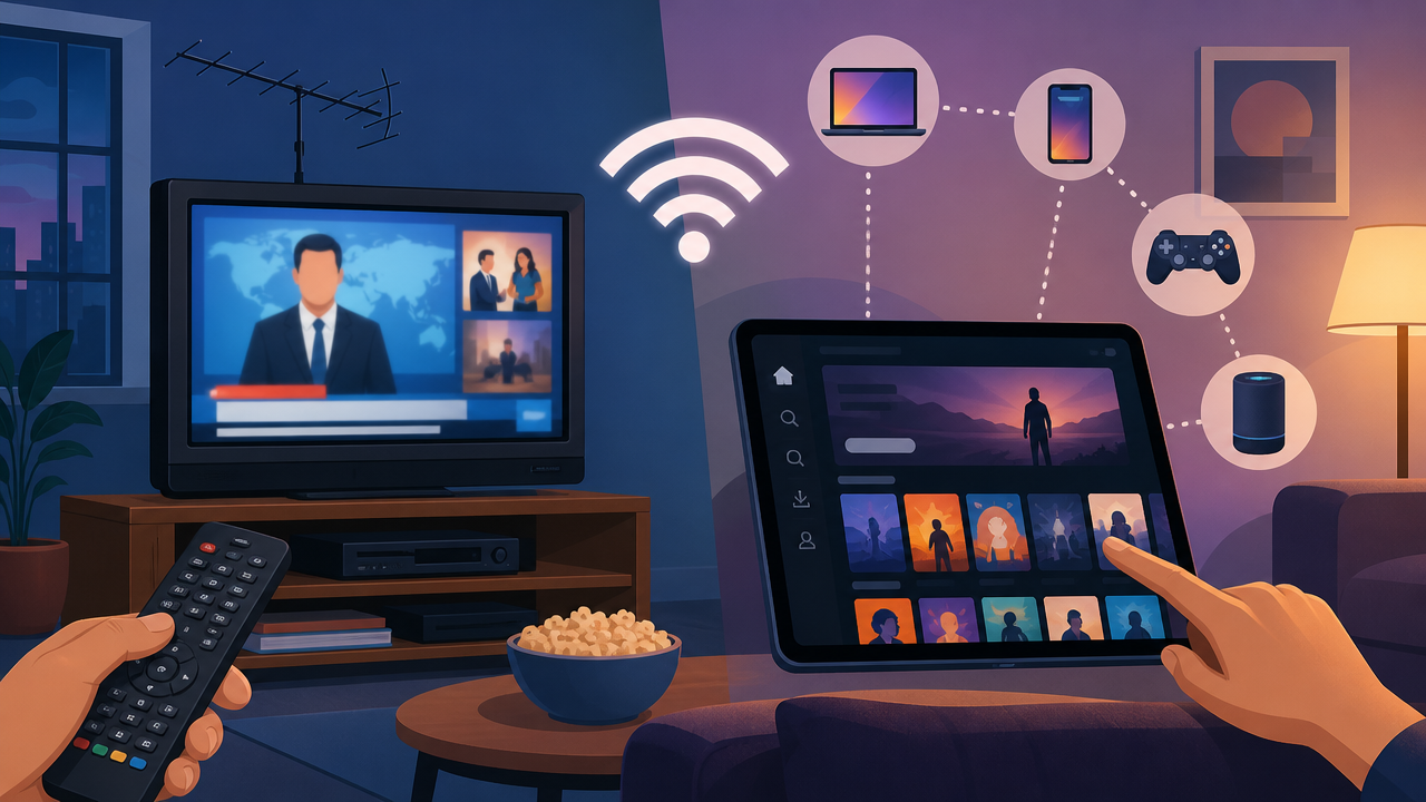 Streaming matou a TV tradicional? Os hábitos mudaram, mas a disputa está longe de acabar