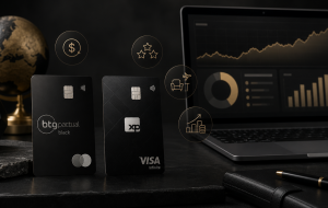 BTG Pactual Black x XP Visa Infinite: diferenças para quem busca cartão premium ligado a investimentos