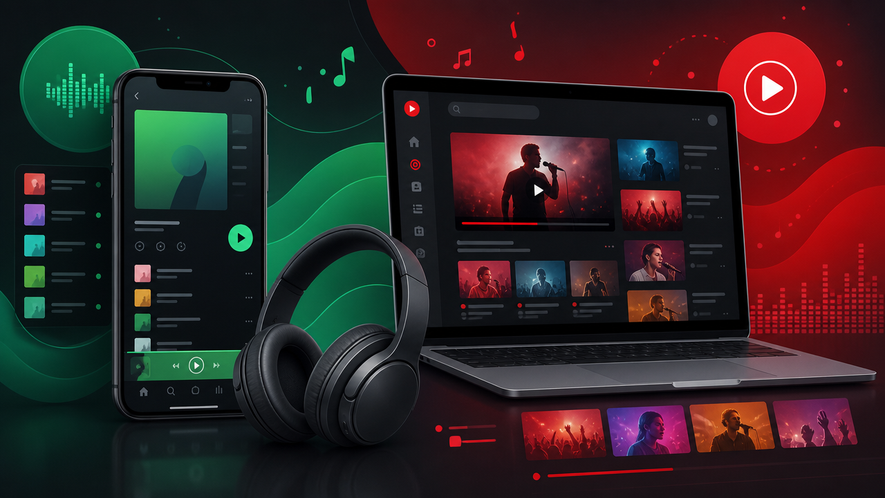 Spotify x YouTube Music: qual serviço faz mais sentido para quem também assiste vídeos
