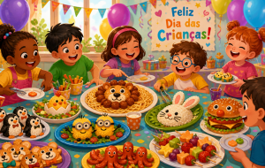 7 almoços de Dia das Crianças que parecem especiais sem passar horas na cozinha