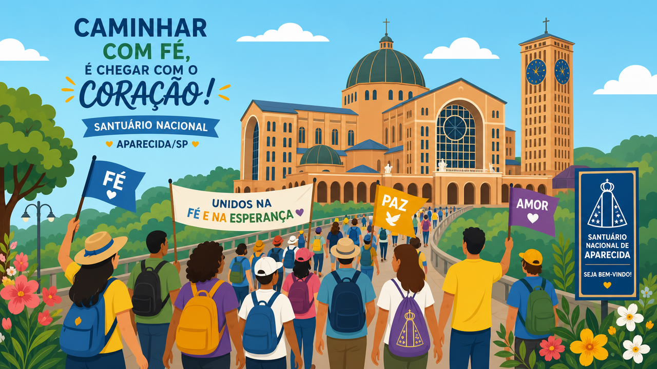 Aparecida no feriado de 12 de outubro: o que saber antes de enfrentar a cidade cheia