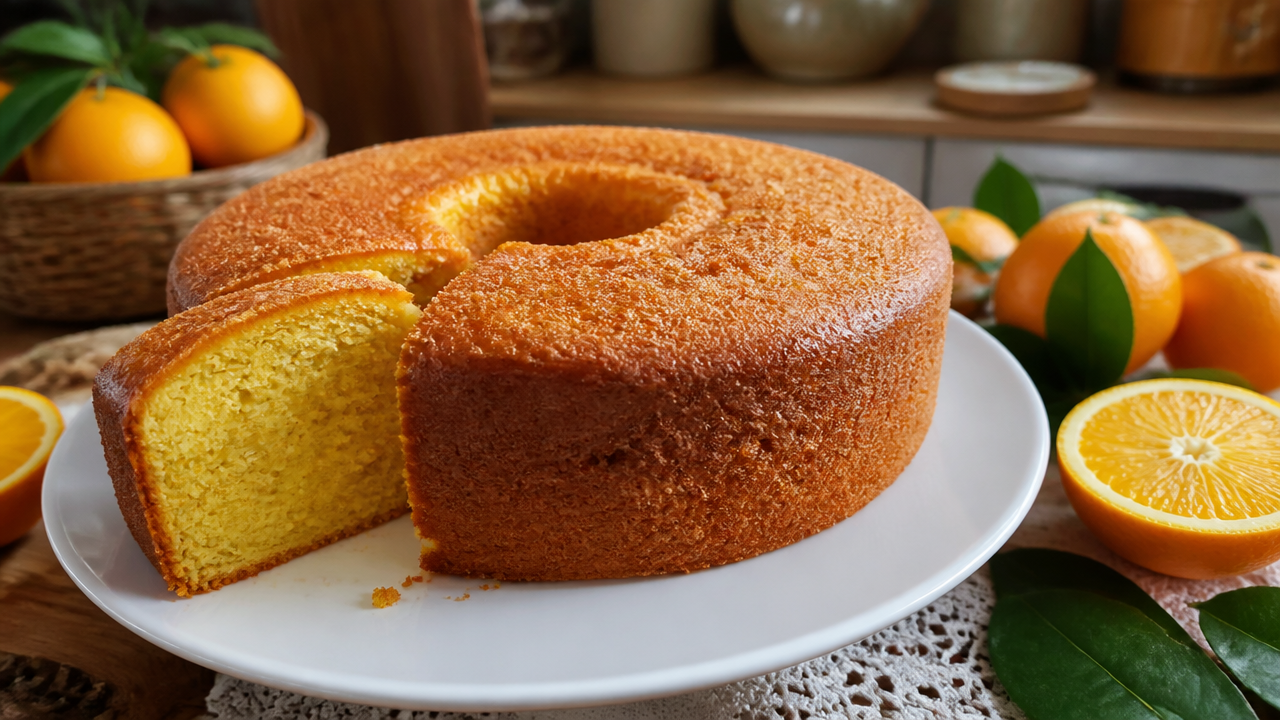 Bolo de laranja fofinho sem liquidificador: receita simples e o que fazer para não solar
