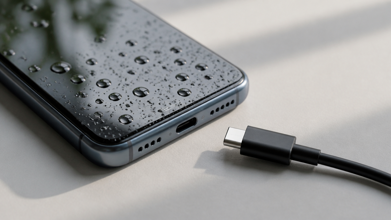 Celular molhou e não carrega: o que fazer antes de conectar o cabo outra vez