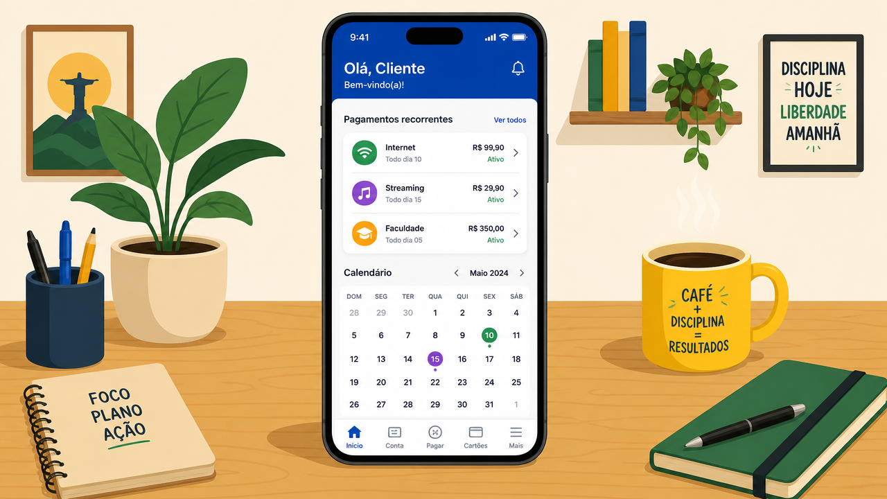 Como cancelar o Pix Automático no aplicativo do banco sem deixar contas pendentes