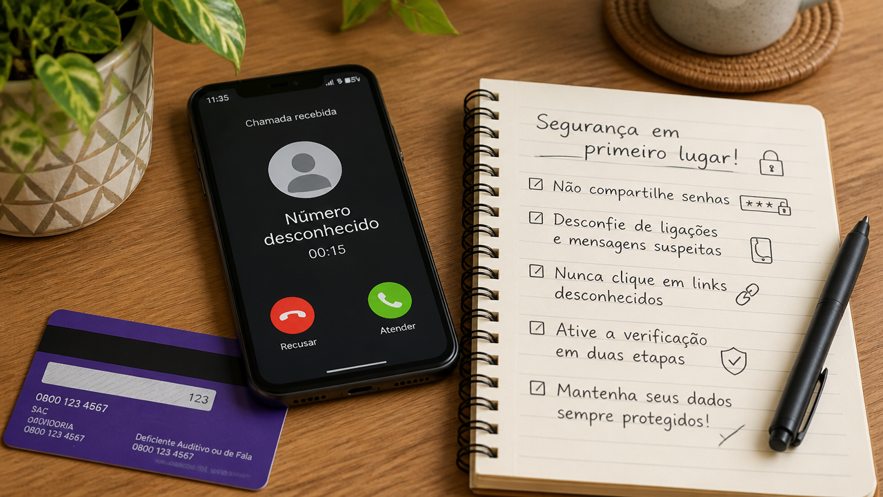 Golpe da falsa central bancária: 7 sinais de que a ligação não é do seu banco