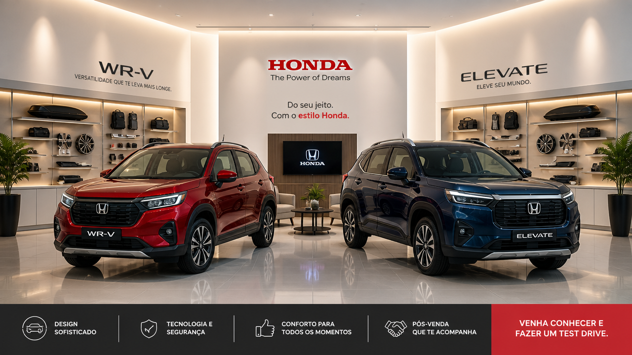 Honda WR-V já mudou no exterior: o que a nova versão antecipa para o futuro do SUV