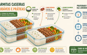 Marmitas para congelar: como preparar arroz, carne e acompanhamentos sem perder textura