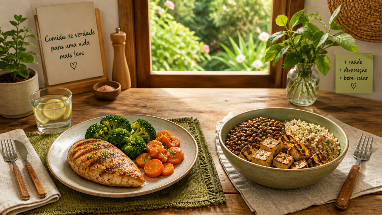 Proteína animal x vegetal: o que muda na quantidade necessária para montar uma refeição?