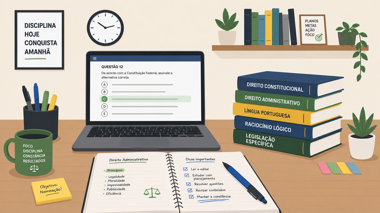 Qconcursos x Gran Questões: qual plataforma combina melhor com cada rotina de estudos?