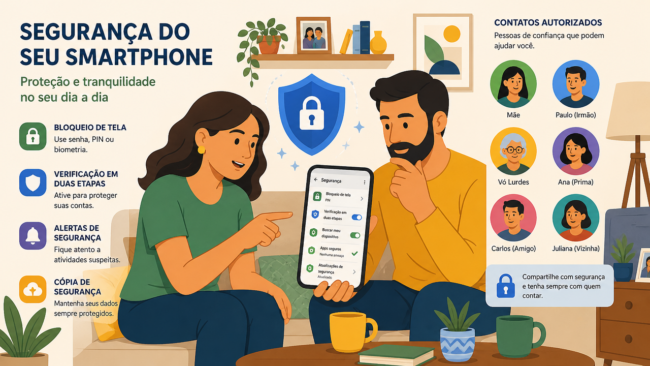 Celular Seguro: como cadastrar uma pessoa de confiança antes de perder o telefone