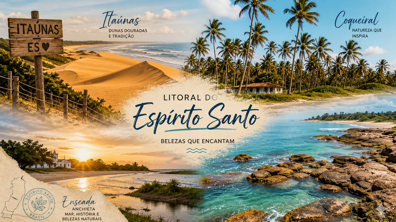 5 praias do Espírito Santo para conhecer antes da alta temporada