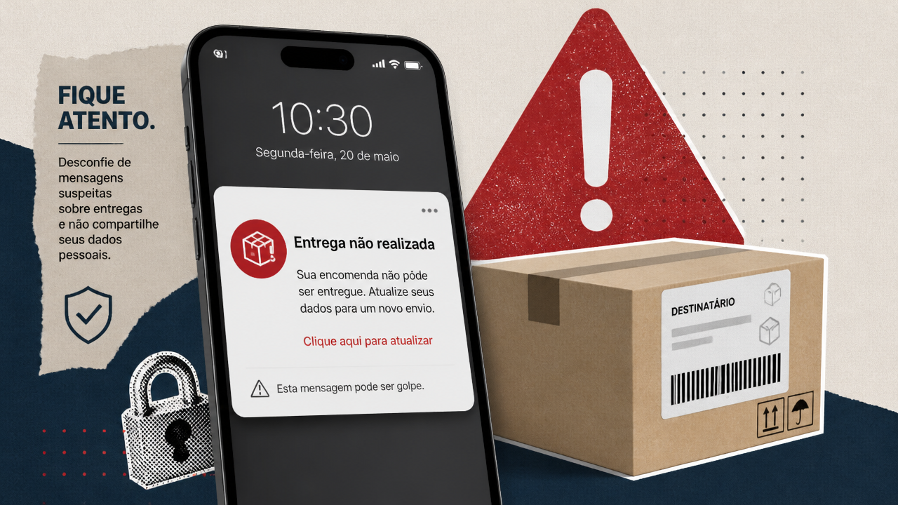 Correios: como identificar SMS falso de encomenda retida sem abrir links suspeitos