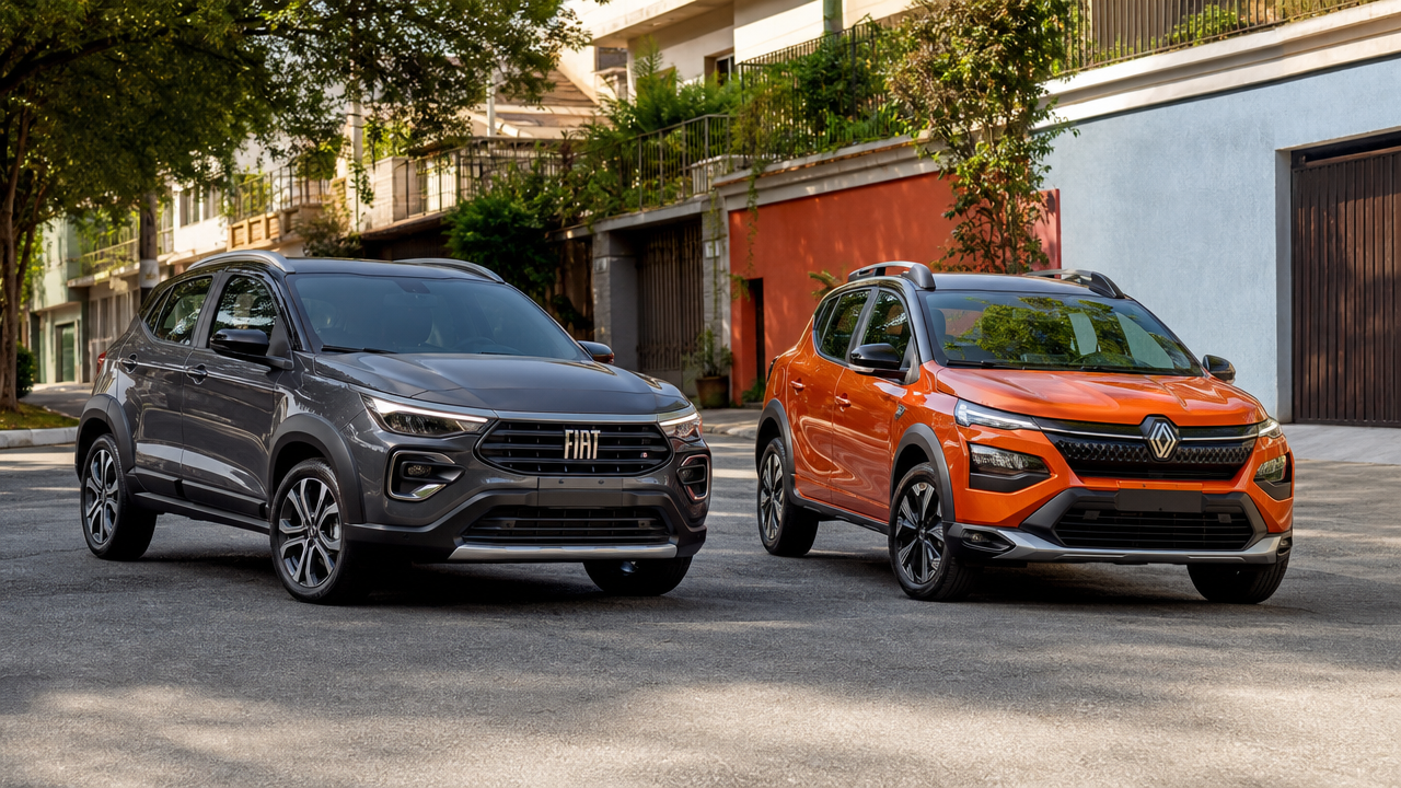 Fiat Pulse x Renault Kardian: qual SUV compacto atende melhor quem dirige na cidade?
