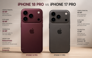 iPhone 18 Pro x iPhone 17 Pro: 5 diferenças que importam antes de trocar de celular