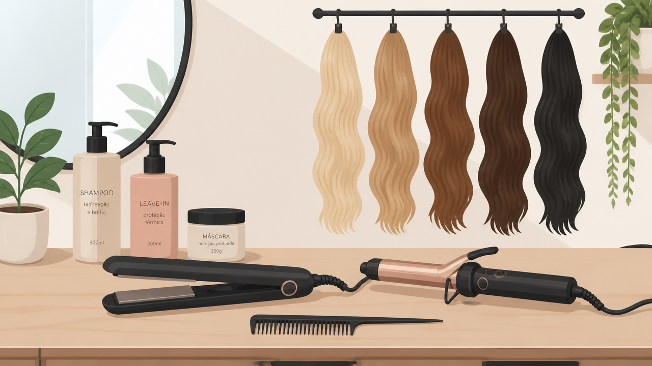 Ondas com chapinha x babyliss: como escolher a técnica e reduzir danos pelo calor