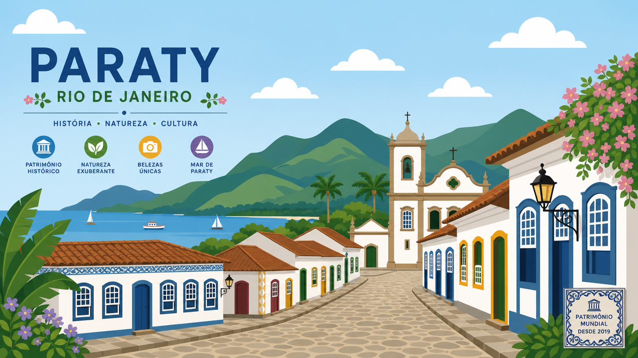 Paraty em novembro: vale mais ficar no Centro Histórico ou perto das praias?