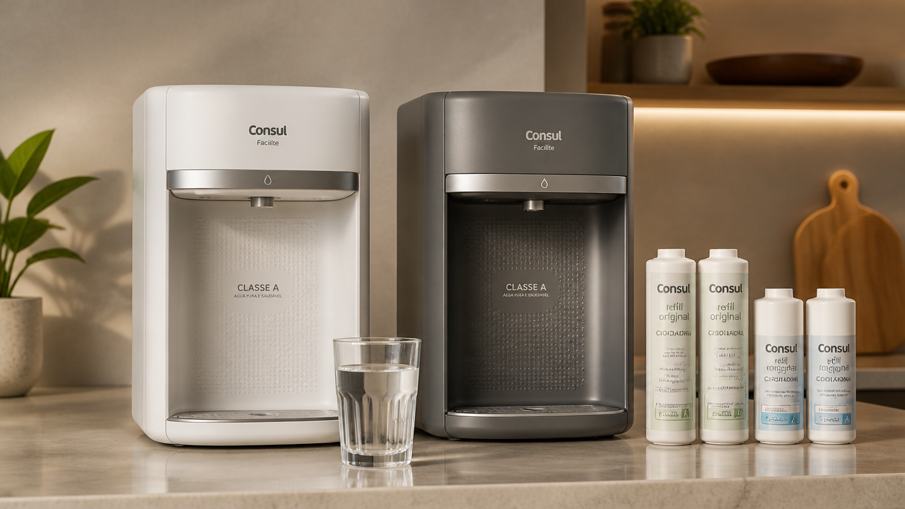 Purificador Electrolux x Consul: qual tem filtro mais prático e barato de manter?