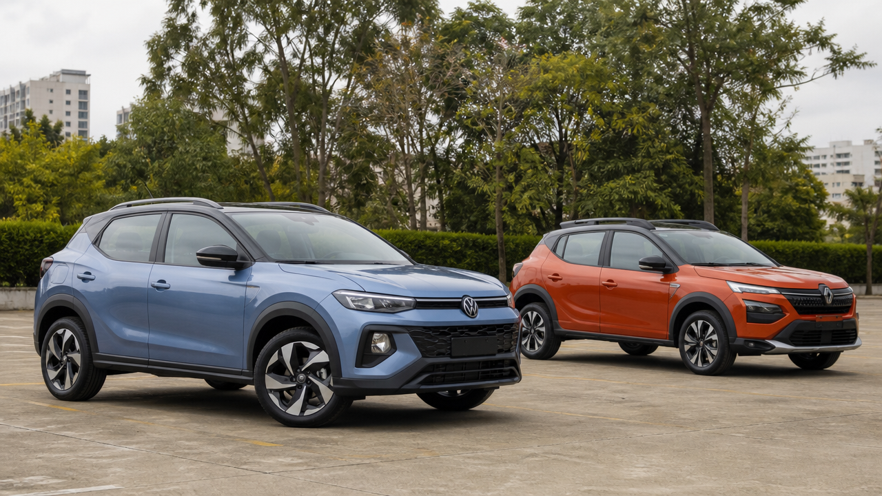 Volkswagen Tera x Renault Kardian: qual oferece mais espaço e equipamentos para a família?