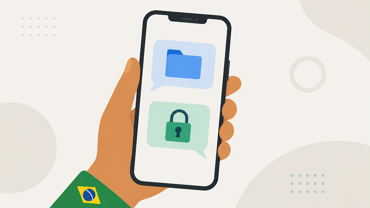 WhatsApp: conversa arquivada ou trancada? A diferença de privacidade que muita gente ignora