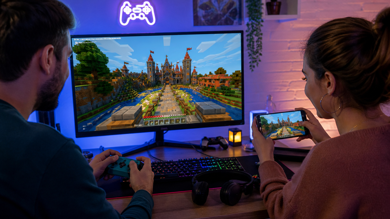 Minecraft Bedrock x Java: qual versão comprar para jogar no PC com amigos do celular?