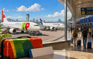 TAP x LATAM para Portugal: bagagem, conexão e taxas que precisam entrar na comparação