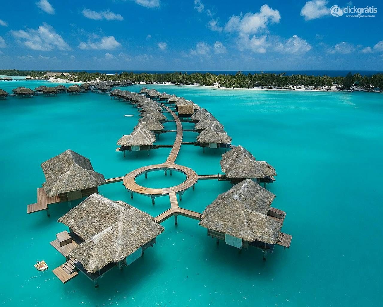 Papel De Parede Bora Bora