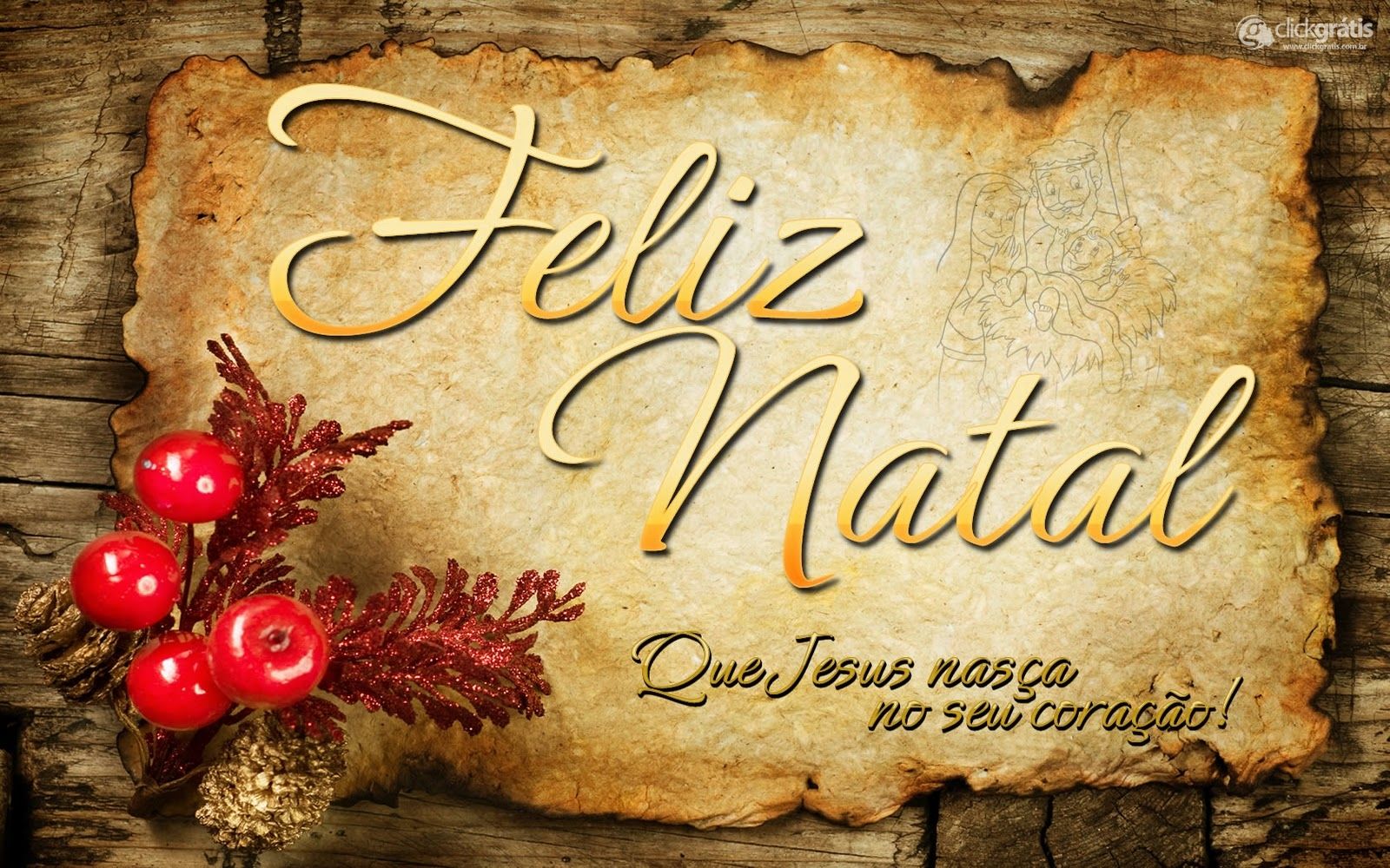 Papel de Parede - Feliz Natal