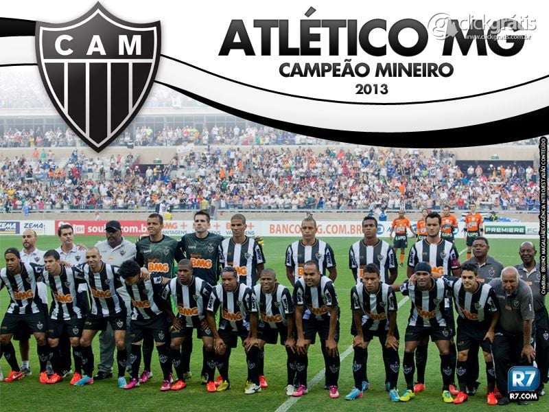 Papel de Parede - Atlético MG - Campeão Mineiro 2013