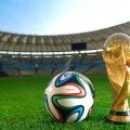 A Bola e a Taça da Copa do Mundo 2014